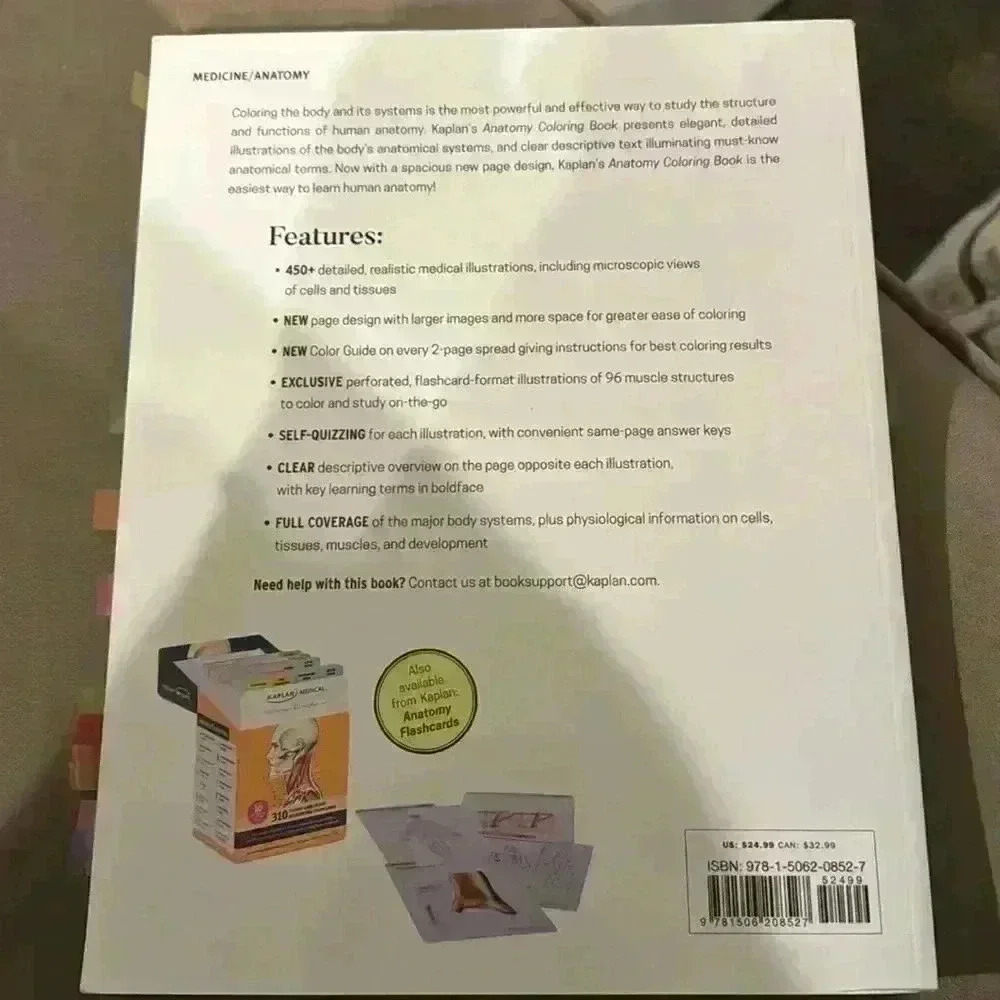 Anatomy Coloring Book - Picture 2 of 2